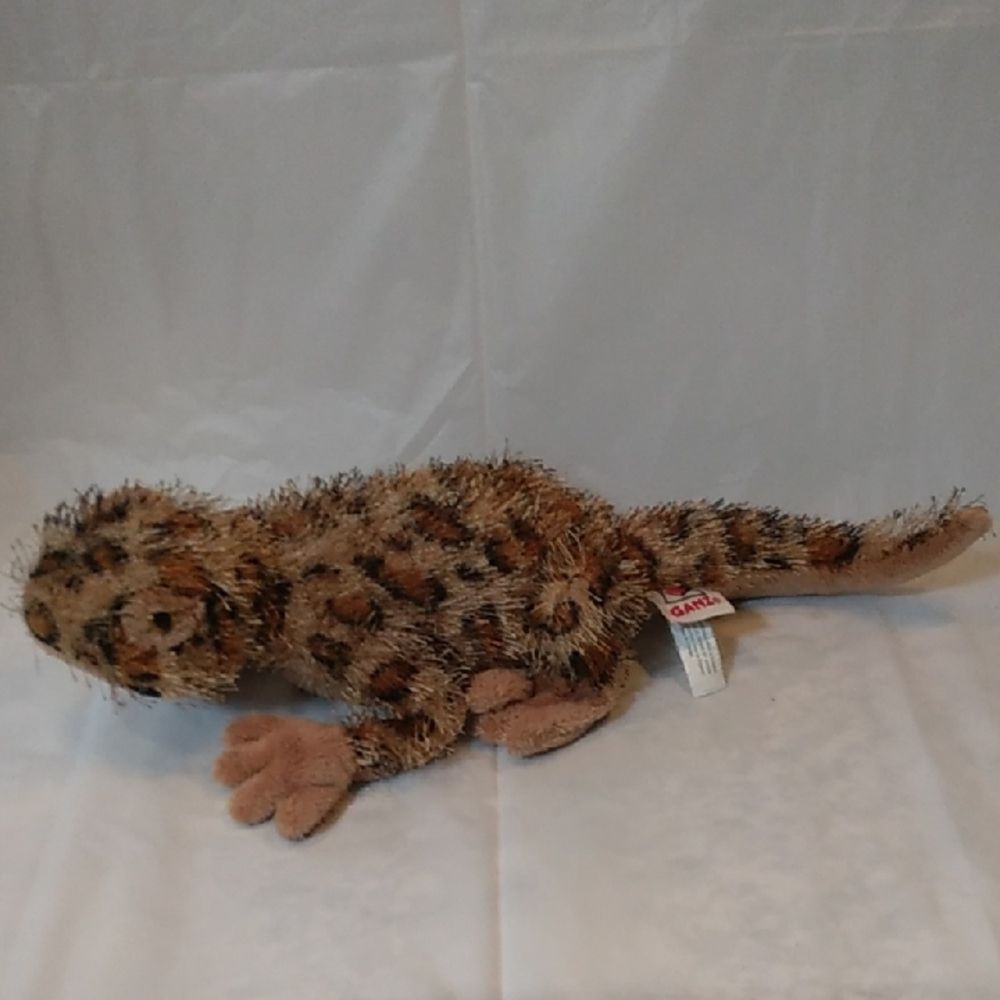 Webkinz GANZ Leopard Lizard Plush - No Code